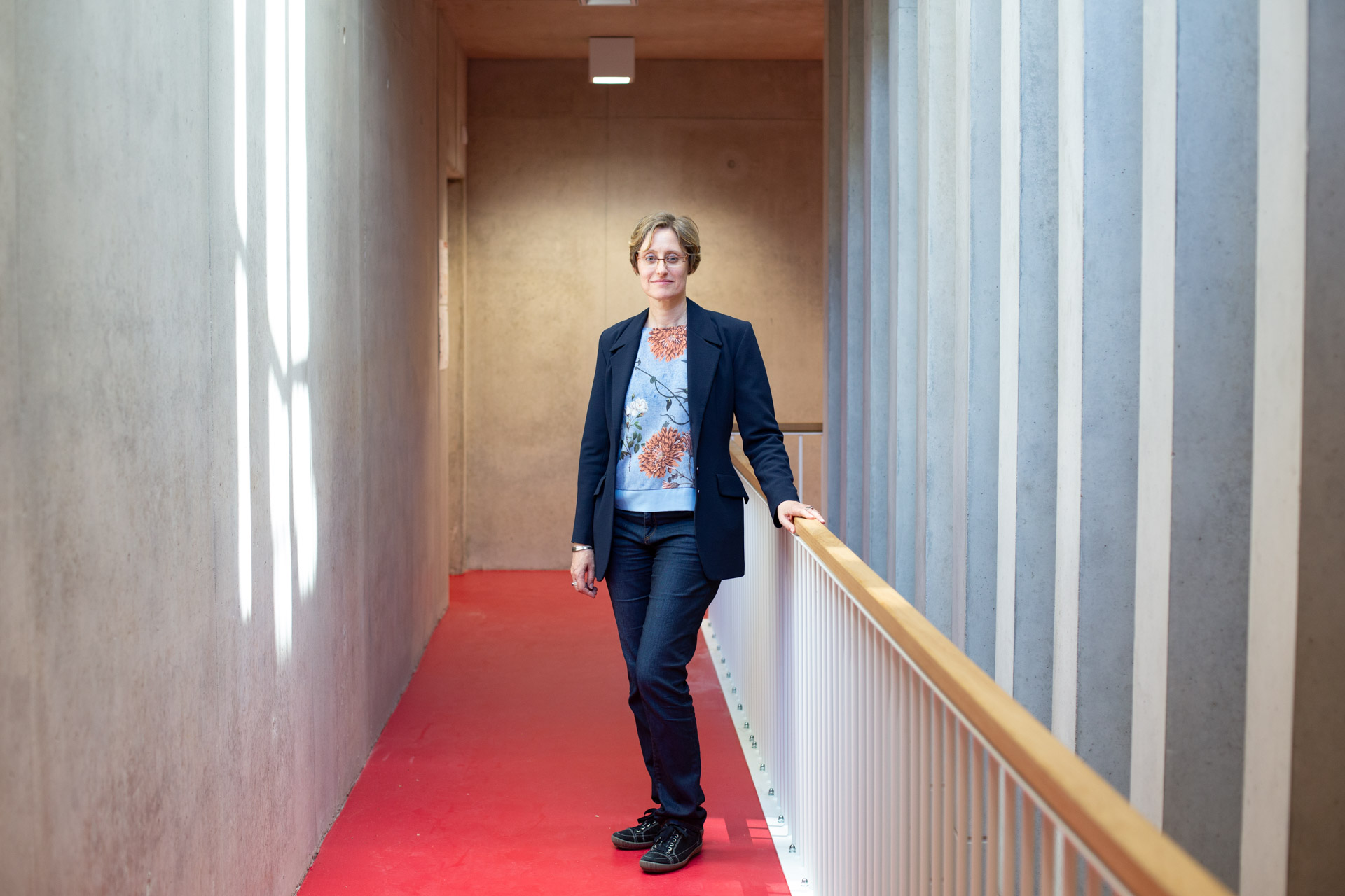 Prof. Dr. Anja Senz am Institut für Sinologie in Heidelberg.